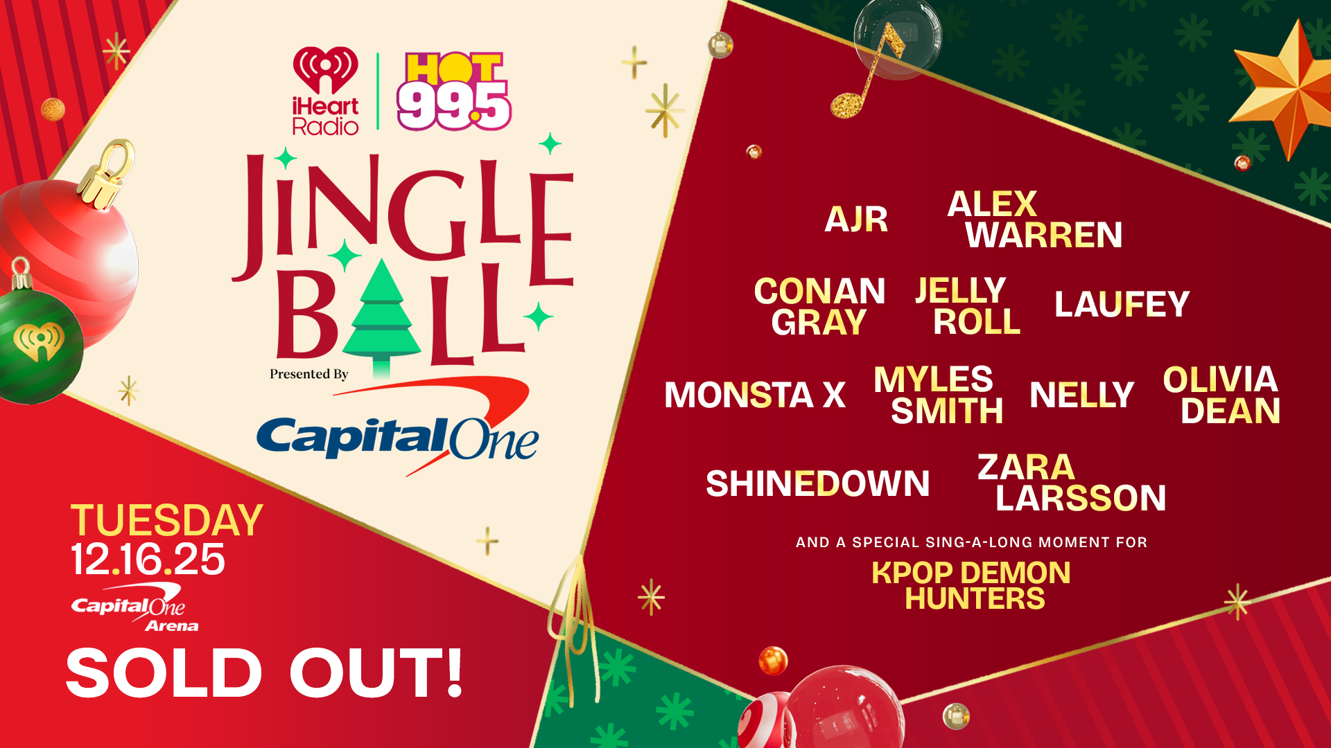HOT 99.5's Jingle Ball presented by Capital One