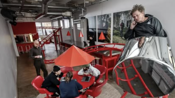 How Cool Would It Be To Have A Roller Coaster At Work! 