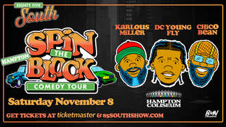 85 South "Spin The Block Comedy Tour" Rules for Instagram Contest