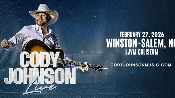 Go Front Row to Cody Johnson in Winston-Salem
