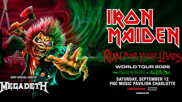 Win Tickets to Iron Maiden 