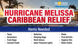 Hurricane Relief Drive Kicks Into Full Drive In Broward County