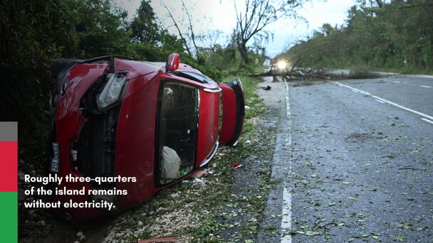 'Scene Of An Apocalypse': Jamaica Reels From Hurricane Melissa Devastation