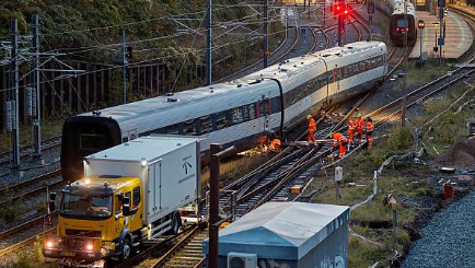 Train smashes into a truck at high speed in the Netherlands