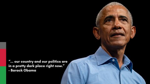 Obama Urges Voters To Reject Trump's 'Recklessness' Ahead Of Election