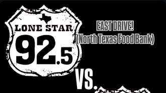 EAST VS. WEST: Lonestar 92.5's Dual Virtual Food Drive is a CLOSE RACE! 