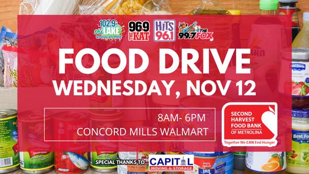 Local Food Drive on November 12th