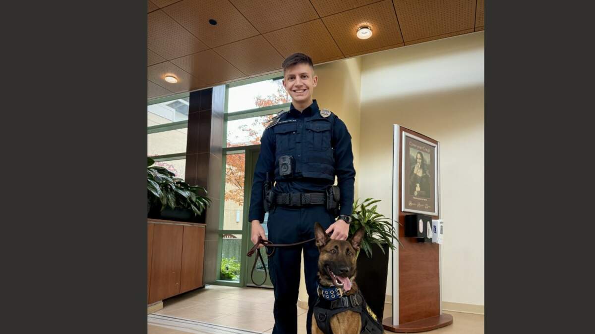 UM Health-West kicks off K9 security program with dogged determination