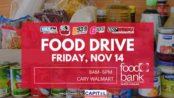 Local Food Drive on November 14th