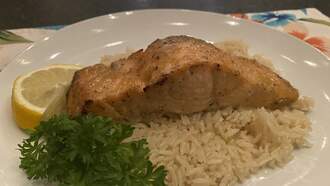 Cedar Plank Maple-Ginger Salmon