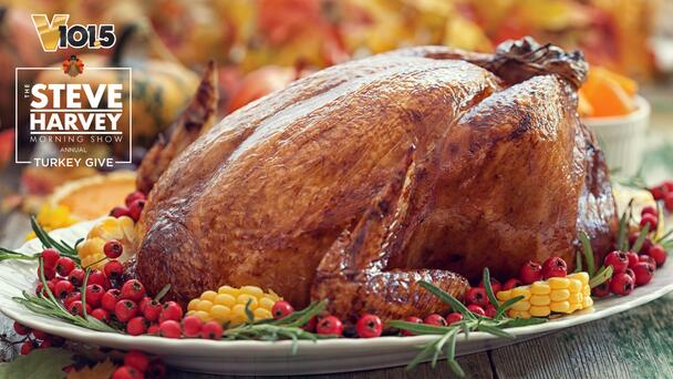 Steve Harvey Morning Show Turkey Give