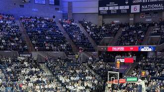 UConn MBB Routs UMass-Lowell in Hartford