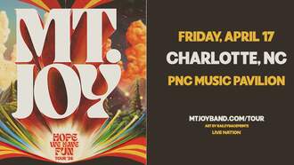 Enter to Win Tickets to Mt. Joy at PNC Music Pavilion!