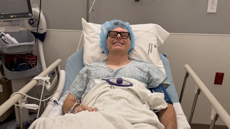 Bobby’s Surgery Update: One Cast, Two Pillows, and a Lot of Pain Medicine