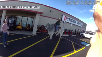 Officer Responds to Report of Man Riding a Bull at Tractor Supply Store