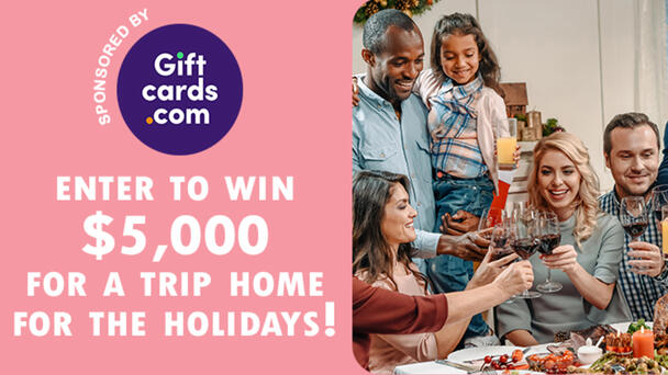 Ryan Seacrest's Home For the Holidays Sweepstakes