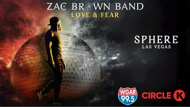 Listen just after 7am for the ZBB Song of the Day, Win $100 in FREE Gas from Circle K and Qualify for a Trip to Vegas to see the Zac Brown Band at The Sphere!