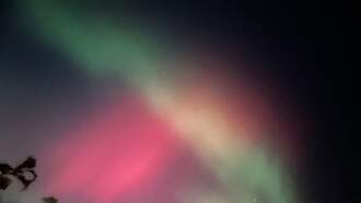 Northern Lights Seen Across Iowa