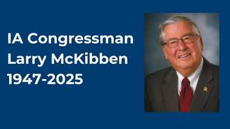 Funeral Thursday For Former IA Congressman Larry McKibben