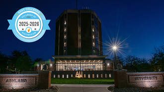 For The First Time: Ashland University Named College of Distinction