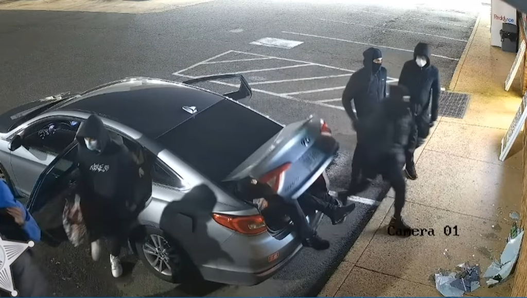 9 Suspects Emerge from Clown Car of Crime to Rob Vape Shop