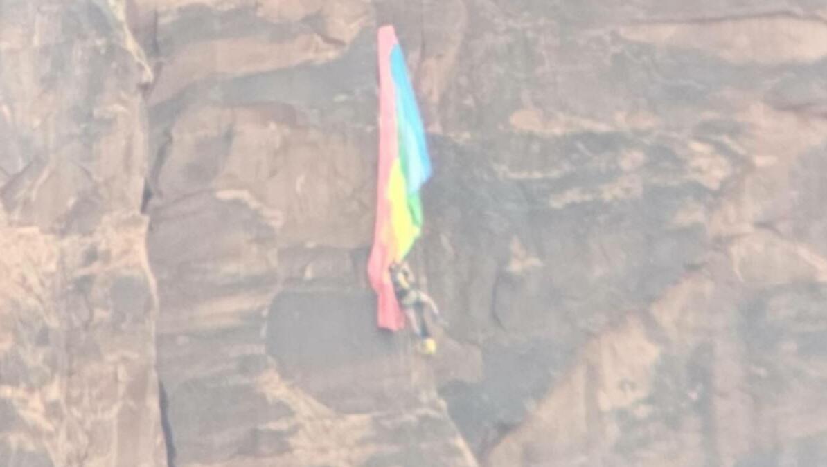 BASE Jumper Rescued After Crash Left Him Dangling Off Cliff