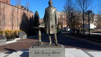 Local News - City of Quincy Unveils New John Quincy Adams Park And Statue