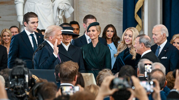 What Barron Trump Said To Biden During Inauguration Finally Revealed