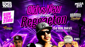 DJ Tony Star - BARRIO SUNDAYS Presenta " Old Vs New" School Reggaeton! Domingo 23 de Nov.