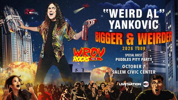Win Tickets to WEIRD AL YANKOVIC at Salem Civic Center in 2026 From 96.3 ROV!