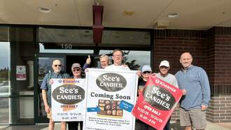 Kiwanis of Roseville Opens See's Candy Shop for the Holidays