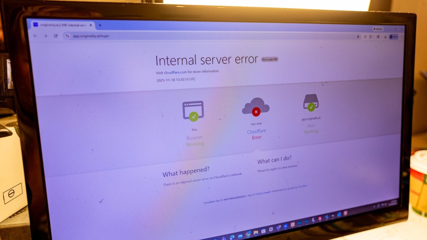 Cloudflare Outage