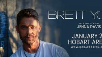 Brett Young Live at The Hobart Arena Ticket info 