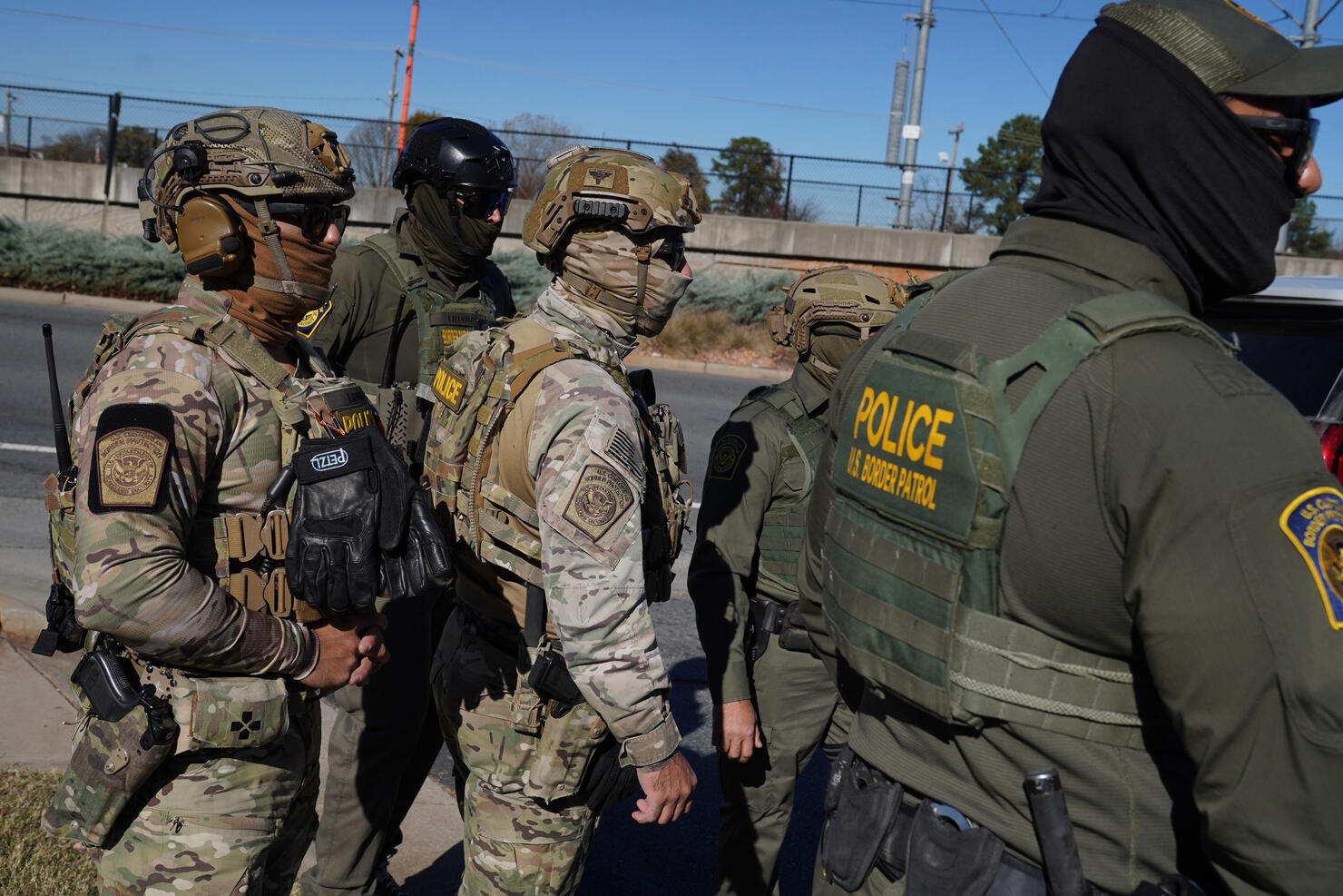 Federal Agents Conduct Illegal Immigration Crack Down In Charlotte, North Carolina