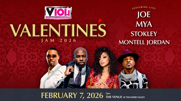 Listen To Win Tickets For The V101.1 Valentine's Jam Coming February 7th At The Venue At Thunder Valley!