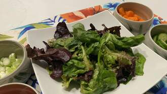 Dijon Balsamic Green Salad