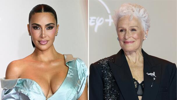 Glenn Close On What ‘Surprised’ Her Most About Working With Kim Kardashian