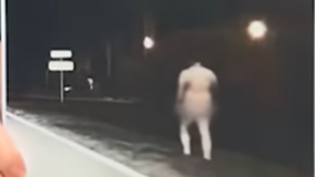  Florida Man was "Marching" Down a Street, "Buck Nekkid" in the Cold