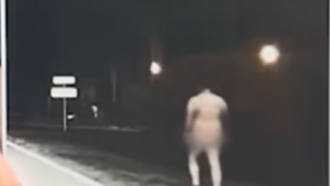  Florida Man was "Marching" Down a Street, "Buck Nekkid" in the Cold