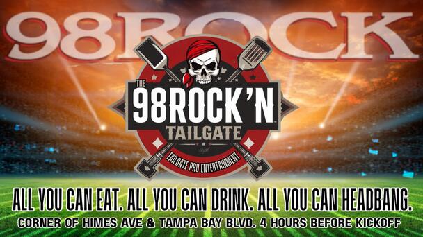 The 98ROCK'N Tailgate is back for our Tampa Bay Buccaneers Season!