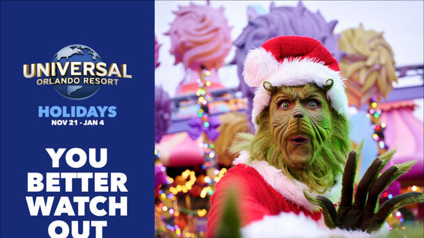 Y100.7 is giving you the chance to celebrate the holidays at Universal Orlando Resort!