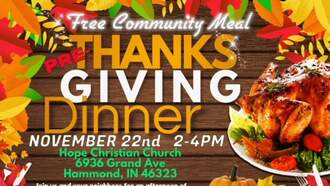 Community Connect: Free South Side Turkey Giveaway & Free NW Indiana Meal