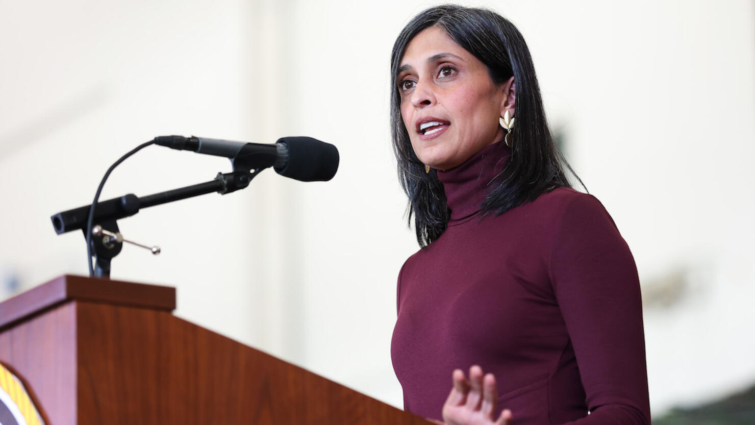 First Lady Melania Trump And Second Lady Usha Vance Travel To Military Bases In North Carolina