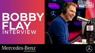 Bobby Flay Hosts Elvis Duran and the Morning Show