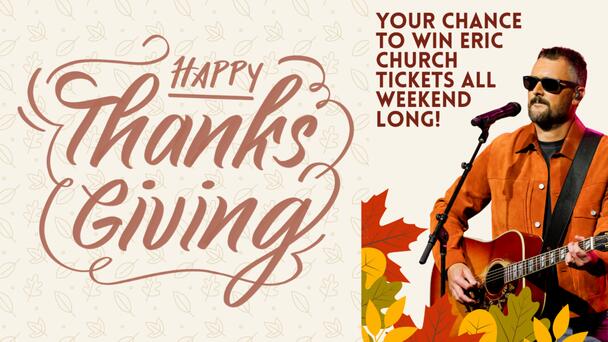 Win Tickets to Eric Church in Greensboro