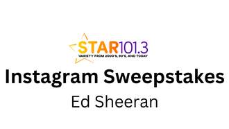 Enter for the chance to win Ed Sheeran tickets and merch - Rules