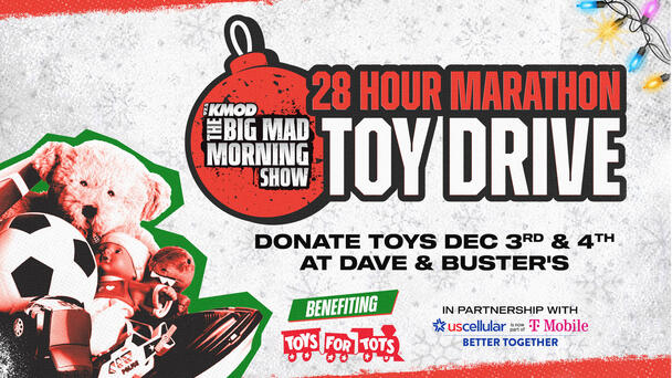 The BMMS 28 Hour Marathon Toy Drive Is Coming!