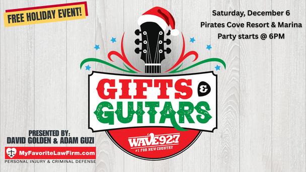 Join Us At Gifts & Guitars For Your Chance To Win One Of Many Autographed Guitars!