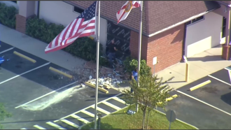 Van Crashes Into Lake County Tax Collector's Office
