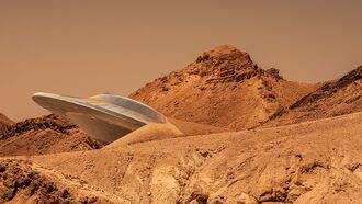 Watch: Flying Saucer Found on Side of Chilean Mountain?